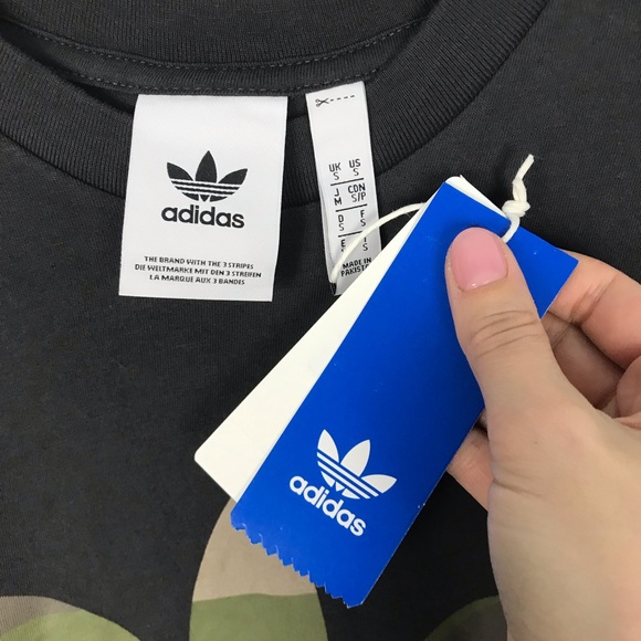 NEW Adidas Camouflage Trefoil Tee - Picture 4 of 4